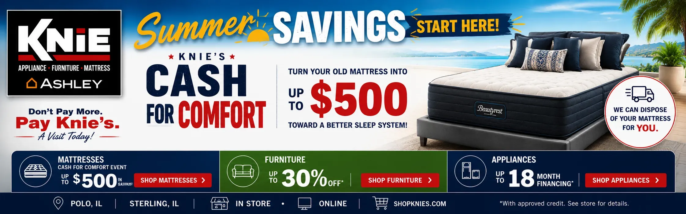 Cash For comfort